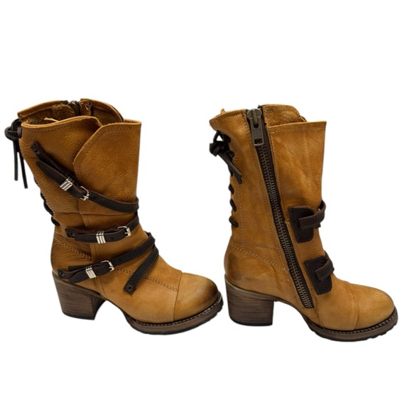 New Freebird Cora Boots in Tan Size 5 - Picture 5 of 12